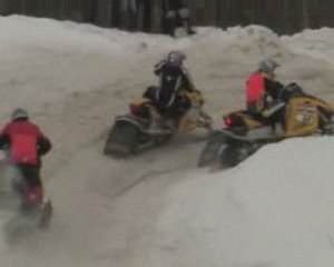 Régis, le motard des neiges.