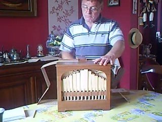 Oh when the saints sur mon mini orgue de barbarie