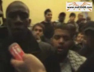 Dieudonné soutient Kemi Seba et le MDI (OCTOBRE 2008)