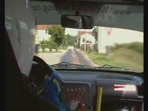 rallye cote chalonnaise 2009 es3 Ray/Rochette 106 f2013