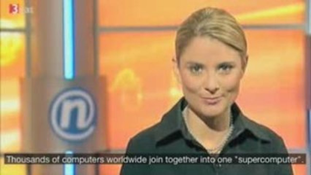 Présentation des projets POEM@home et Yoyo@home (3sat)