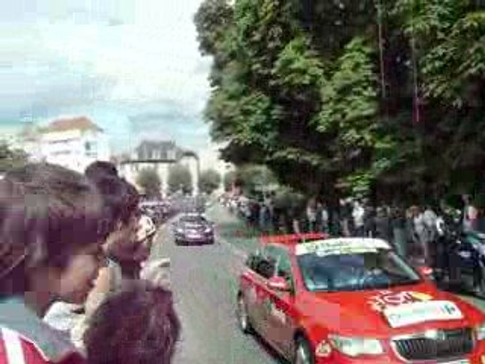 Ivanov arrivée à Besançon Tour de France le 18 juillet 2009