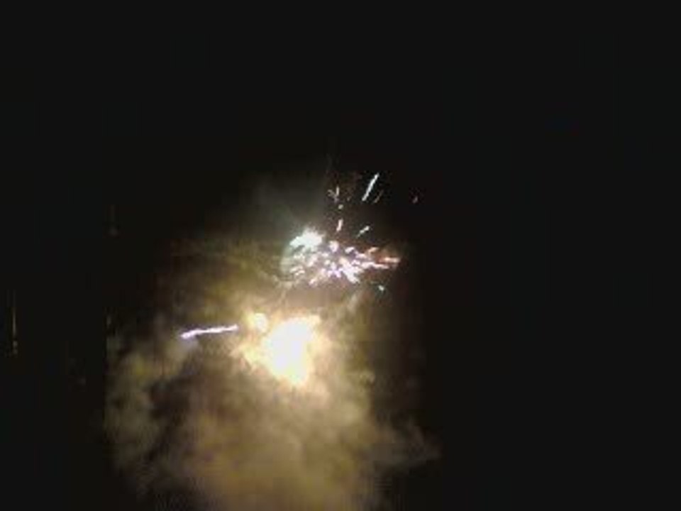 Feu d'artifice Han sur lesse