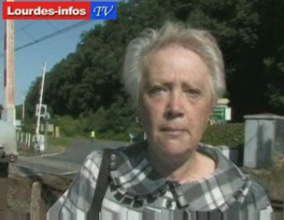 Fermeture du PN 181 à Lourdes la position du Modem