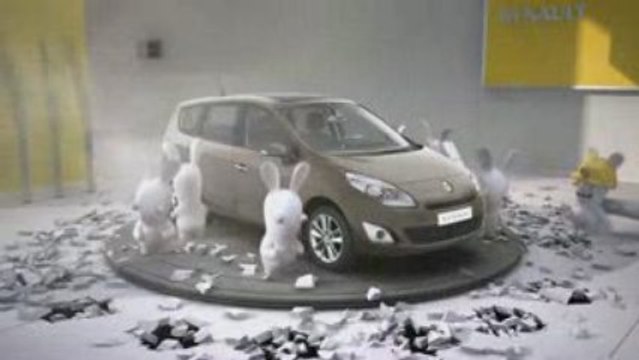 The Lapins Cretins - Pub Renault Scenic