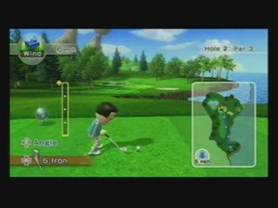 Wii Sports Resort - GOLF - Play with Pros
