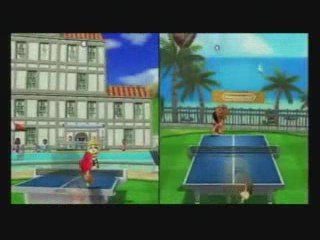 Wii Sports Resort - TABLE TENNIS - Play with Pros