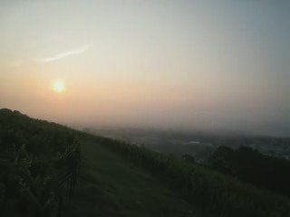 Lever de soleil en Alsace