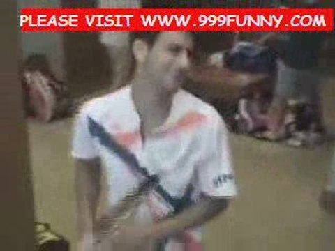 Funny Novak Djokovic Impressions at the UsOpen 07 Exclusive!