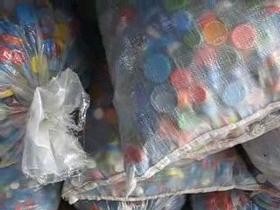 Nantes : récolte de bouchons