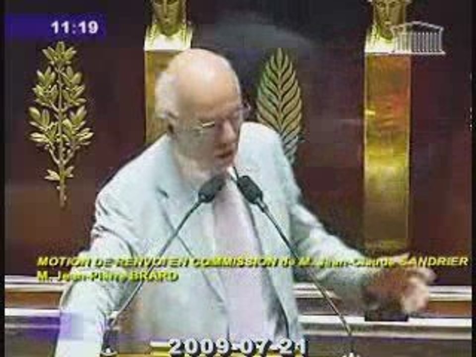 HADOPI2 Jean-Pierre Brard 1-2 Groupe GDR