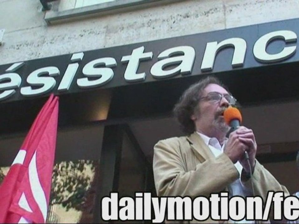 Rassemblement anti LDJ part 5 Librairie Résistances [8/7/09]