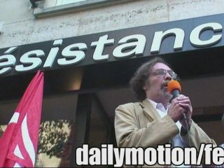 Rassemblement anti LDJ part 5 Librairie Résistances [8/7/09]