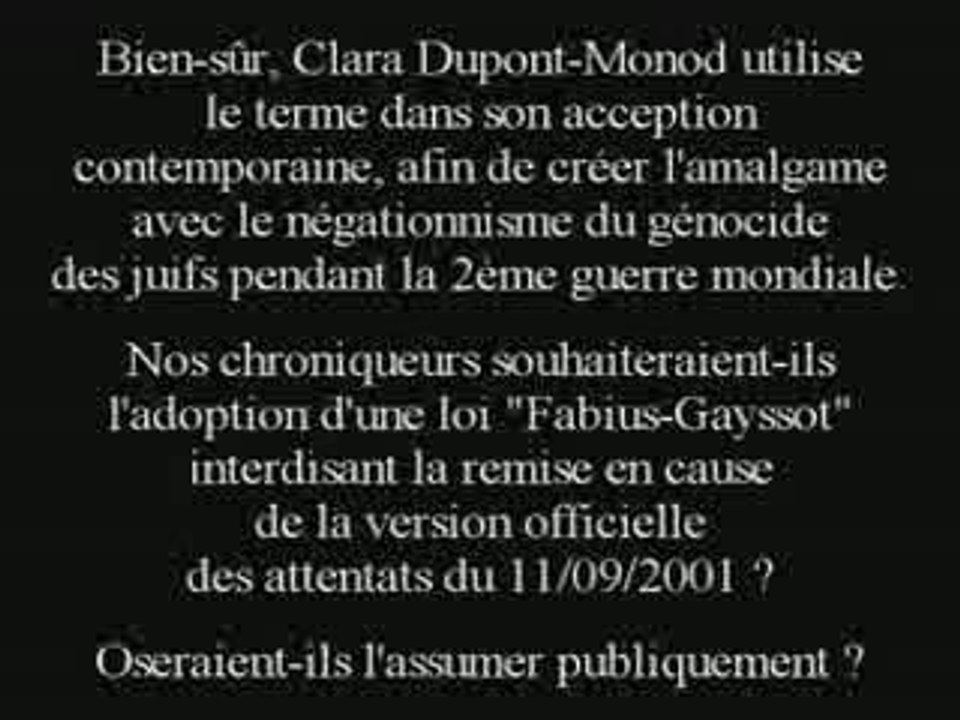 Ils nous ont fait marcher... A qui profite l’intox 