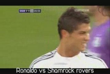 Ronaldo vs Shamrock rovers (N) by adriano89