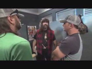 Tna Victory Road 2009 - Foley & Beer Money Backstage