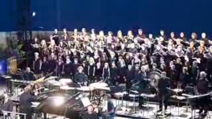 Carmina Burana : Théâtre de la mer à Sète le 16.07.09