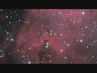 Panoramique dans la nébuleuse de l'Aigle