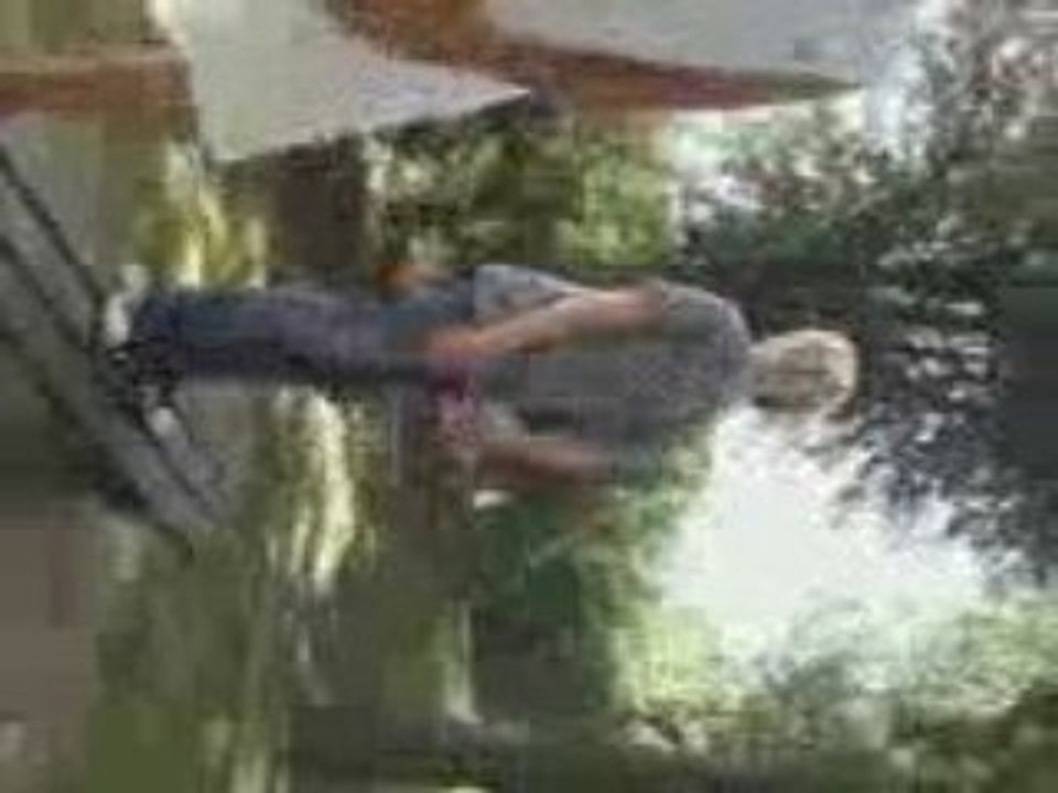 Saut + hommage a Micheal Jackson ( comme on  peut ) mdr