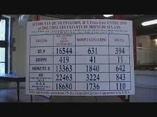 VACCINS- LA TRAGEDIE