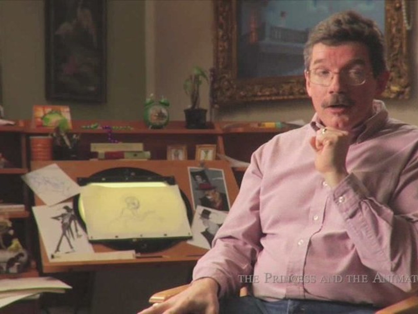 ⁣The Princess and the Frog: The Princess and the Animator