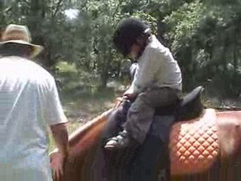 Balade à St Cézaire 2-Jules répète son cours