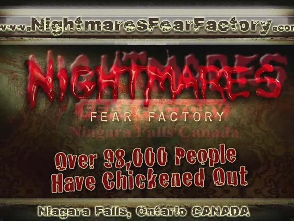 Nightmares Fear Factory Niagara Falls Canada June 28, 2009