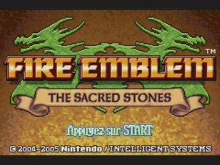 Fire Emblem the sacred stones TEST