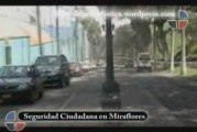 Seguridad ciudadana en Miraflores