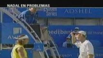 Tenis 2009 - Nadal en problemas