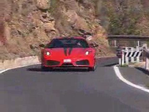 Ferrari 430 Scuderia v Alfa Romeo 8C v Maserati Granturismo