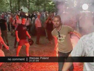Affrontements à Varsovie