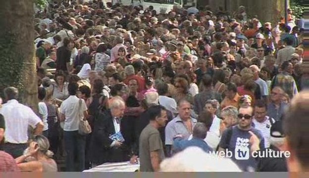 La Forêt des Livres 2008 avec Gonzague Saint Bris sur web tv