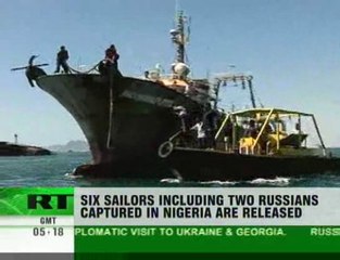 Captured sailors released