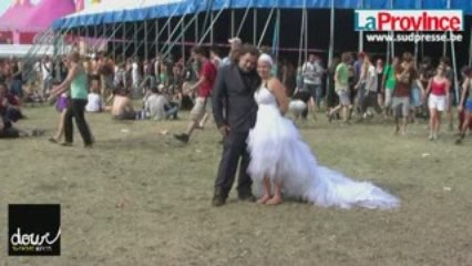 Photos de mariage @ dour festival 2009