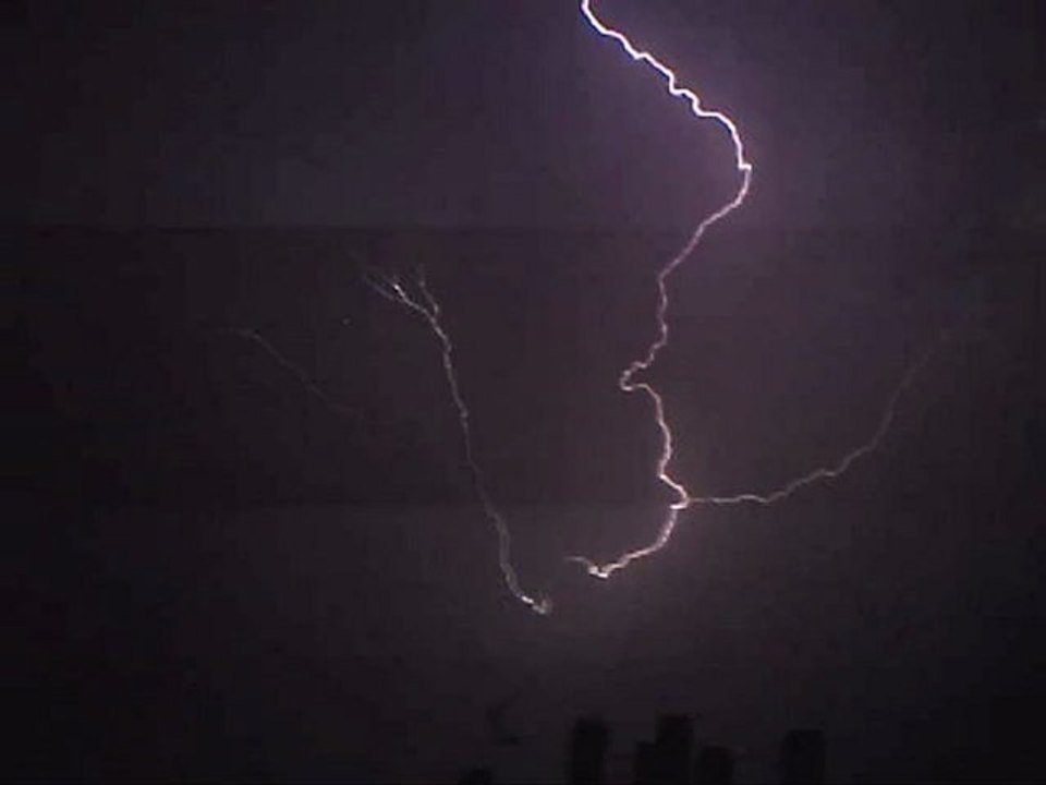 Orage 21 juillet 2009 (Saintes 17)