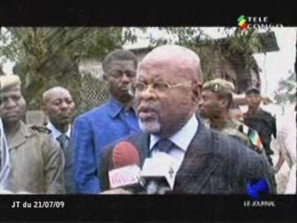 Paul Mbot visite les chantiers des commissariats