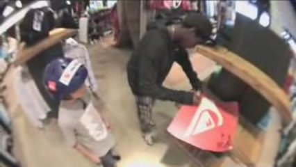 Demo de skate par le team  quiksilver france