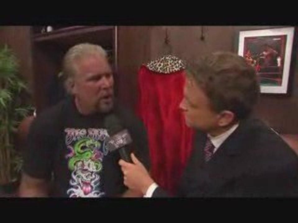Tna Victory Road 2009 - Kevin Nash Backstage