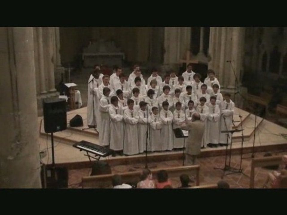 Concert à Aiguillon - Petits Chanteurs d'aix