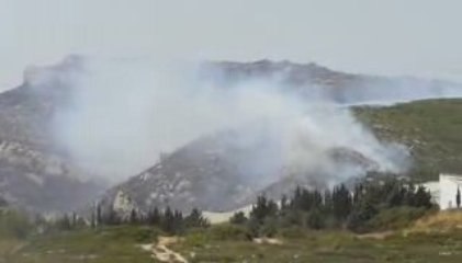 Feu Marseille Carpiagne 22 juillet 09