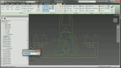 Autodesk Inventor Two Minute Tip: Sketch Blocks