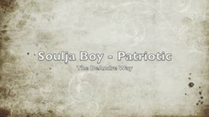 Soulja Boy - Patriotic / NEW AUDIO