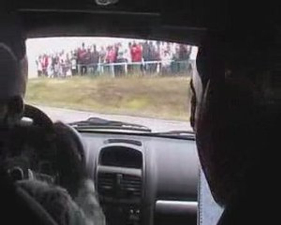 embarquee clio RS au rallye de blere