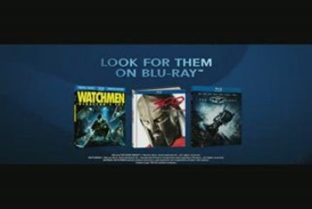 Blu-ray Extras - Watchmen, 300, The Dark Knight