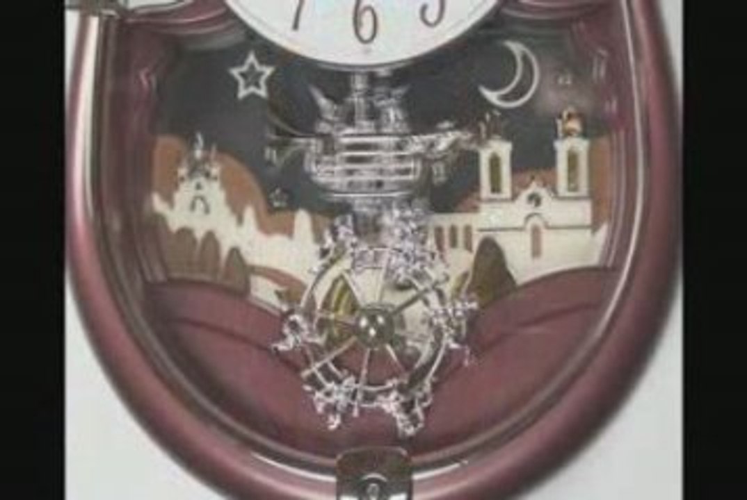 Concerto Entertainer Musical Clock by Rhythm Clocks