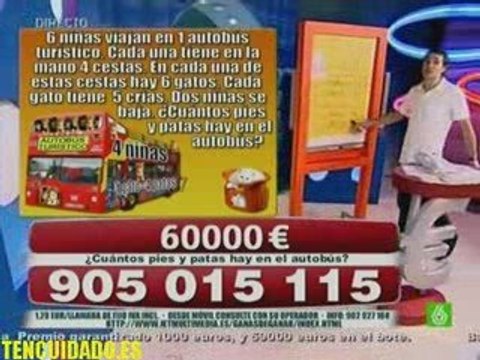 Ganas de ganar - 15 julio 09 - Solución aproximada