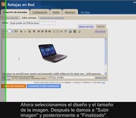 Trabajar desde Internet (XI) - Insertar imagen en Blogger