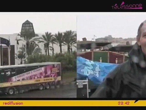 Le Concert pour la tolérance : Les coulisses