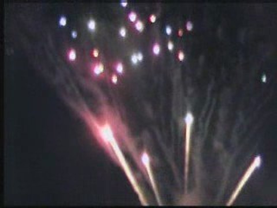 feux d'artifice Redon 13 juillet 2009